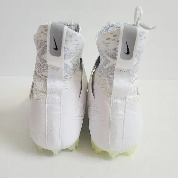 NEW Nike Alpha Menace Elite 2 Football Cleats BV3298-100 Size 13 White
